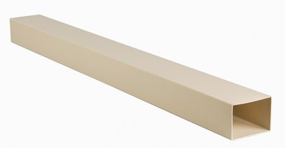 TUBE DE DESCENTE RECTANGULAIRE 73X100 EN 4M SABLE - TD70S