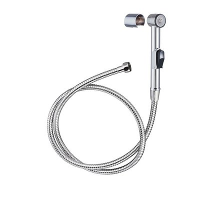 Combiné de douchette hygiène WC SHATTAF Chromé + support + flexible                          