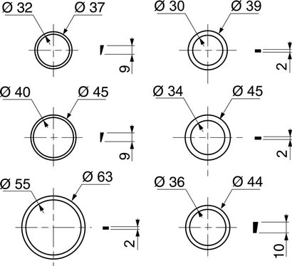 ASSORTIMENT JOINTS DE SIPHON