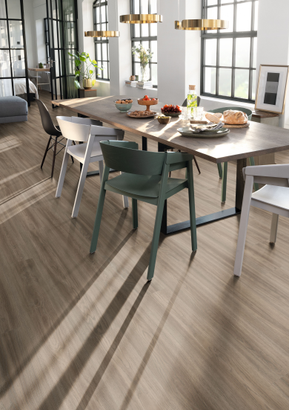 Stratifié NATURE SENS Aqua 24h - 193 x 1292MM ép.8MM - EL2065 Chêne Soria gris