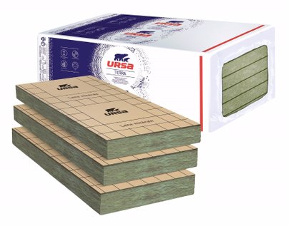 PANNEAU DE LAINE DE VERRE URSA PRK 32 5400 X 600 X 101 MM