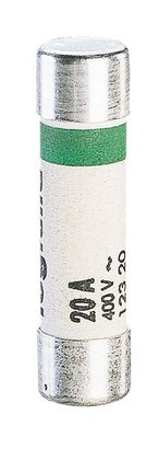 CARTOUCHE POUR FUSIBLE A VOYANT 20 AMPERES 8.5X31.5 MM - BOITE DE 3