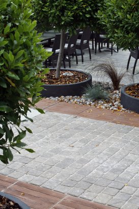 Pavé BAROCO Vieilli Multiformat Gris Granit