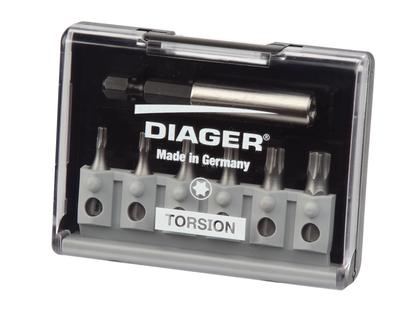 COFFRET EMBOUTS TORSION 7 PIECES TX ET PORTE EMBOUT