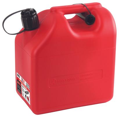 Jerrycan plastique rouge Talia 10 L