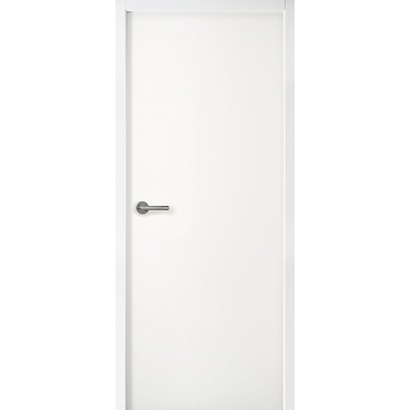 BLOC PORTE ISOLANTE PLANE CLIMAT B 2040 X 930 MM RECOUVREMENT DROITE POUSSANT HUISSERIE 66 X 55