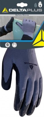 Gants DPVE727 Grip - Milieu Huileux- Noir- T.10