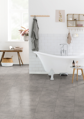 Stratifié NATURE SENS Aqua+ 72h - 327x1292mm ép.8mm - ELF186 Chêne Chicago gris clair