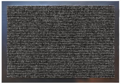 Tapis intérieur absorbant LANS GRIS 80 x 60CM - Coryl