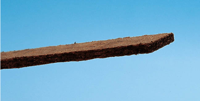 Bande en fibre de bois Phaltex - long. 1,2m x larg. 0,048m x ep. 10mm