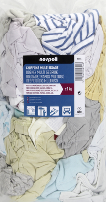 Lot de chiffon multi usages - 1KG