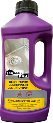 Déboucheur gel surpuissant universel - 1L