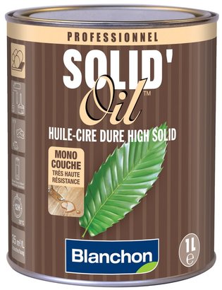 HUILE CIRE SOLID'OIL WHITE GREY 1L