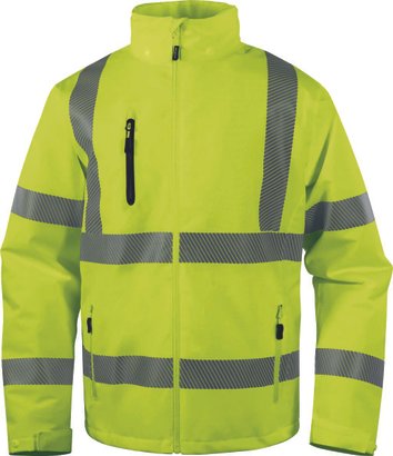 Parka AREN - Haute visibilité - Stretch - Jaune Fluo - T.S