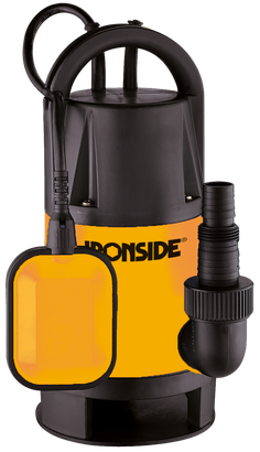 Pompe vide-cave eaux chargées 400W - Ironside