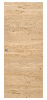 Porte Coulissante MODULO Nature Epure Chêne dosse mat - Chassis B - 204x83cm