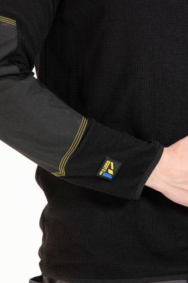 Sweat polaire gauffrée WISP Noir T.XXL