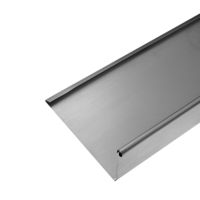 GOUTTIERE NANTAISE BOUDIN DIAM 14 MM AVEC PINCE DEVELOPPE 333 MM PREPATINA NATUREL 4M EP.0.65