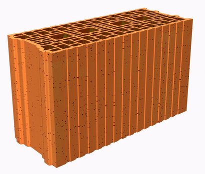 Brique terre cuite POROTHERM HOMEbric 20 Base 500x200x299 Achenheim R 1.3