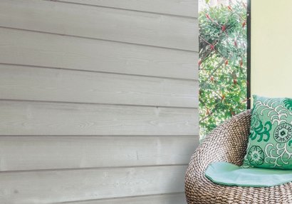 Lambris KINNA - 12X135 MM L.2,65 M - Coloris Gris Arctic brossé