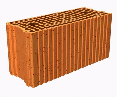 Brique traditionnelle POROTHERM T20 Base 500x200x240 Betschdorf R 0.63
