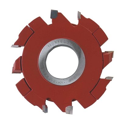 FRAISE FEUILLURE. EXT. DIAM.160X15-30X50 Z 2 ET 2 BIAISES V 2 ET 2 HSS