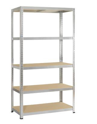 Étagère STRONG 265 – H196 x L100 x P40CM Charge 300KG 5 tablettes - Ironside