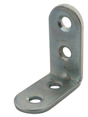 Equerre de chaise Acier zingué 80x80x15 Sachet de 10