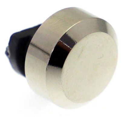 Patte à glace à visser Ø 18mm Laiton chromé Blister de 4