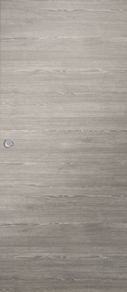 Porte Coulissante FUJI Zen Chêne Gris Galet  - Chassis B - 204x73cm