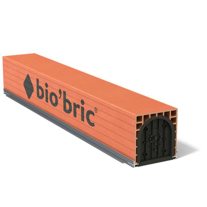 Coffre volet roulant monobloc en terre cuite CVR TUNNEL 280 - long. 4190MM x haut. 300MM x ep. 285MM