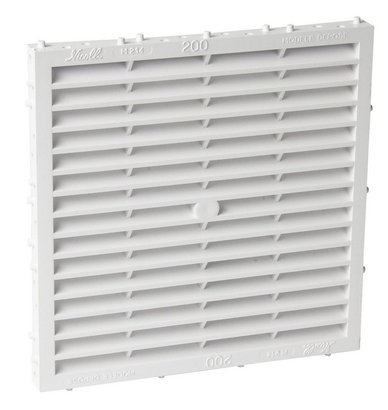 GRILLE MACONNERIE CARREE TYPE 200 AVEC ANTI INSECTE - UM214