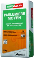 Enduit de finition façade à la chaux hydraulique multi-couche PARLUMIERE MOYEN R40 30kg