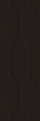 CARRELAGE MURAL HI LYON NOIR 20 X 60 X 0.8 CM