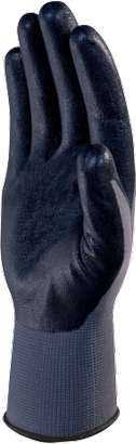 Gants VE722 - Milieu huileux/ graisseux - Vrac -  Noir- T.10