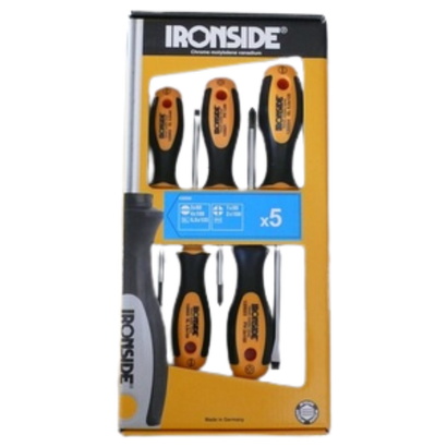 Set de 5 tournevis bi-matière - PZ/TH- Ironside