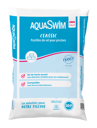 Pastilles sel piscine AquaSwim