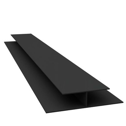 Profilé de raccord PVC pour lambris Sous Face L.6m - Anthracite