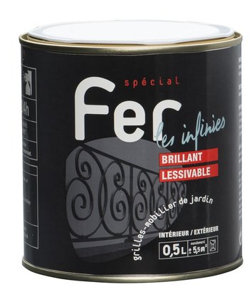 Peinture Infinies Special Fer vert jardin 0.5 L