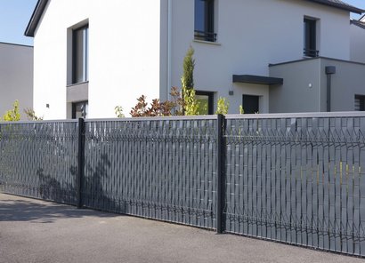 Kit d'occultation LIXO + Ht 1,50 m Gris 7016