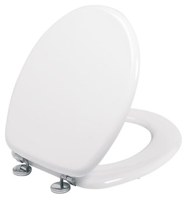 ABATTANT WOODY-BOIS COMPRESSE-CHARNIERE VIS INOX