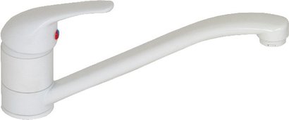 Mitigeur d'évier POLA - blanc boite