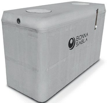 Cuve Capteco 4000 L. BEF 253 x 120 x 176