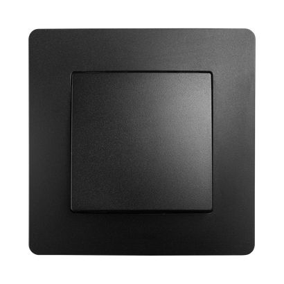 Bouton poussoir NORA DEBFLEX noir