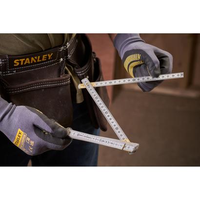 Mesure pliante Gravemat Duralumin 2M x 15MM - Stanley