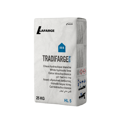Chaux hydraulique HL 5 CE TRADIFARGE PLUS - 25kg