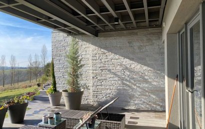 Parement Z en pierre reconstituée PORTLAND 47 X 20CM EPAISSEUR 2CM