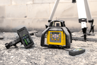 Kit niveau laser maçon rotatif vert