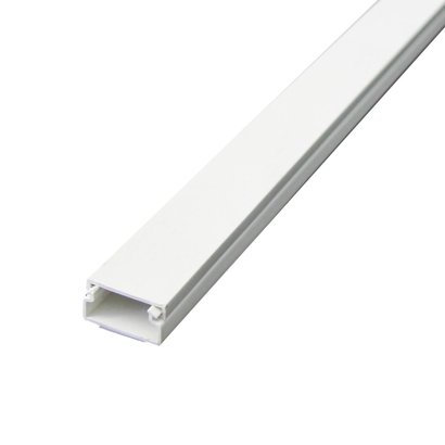 Moulure électrique - 60 x 40MM - L 2M - Blanc