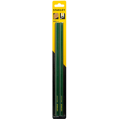 Crayon de maçon 30cm avec corps vert - Par 2 pièces